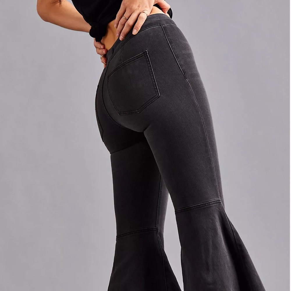 Free People Just Float On Flare Jeans